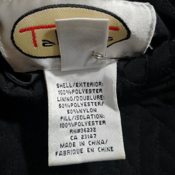 Talbots Ladies Size Medium Reversible Full Zip Black/Bronze Jacket - Picture 6 of 14